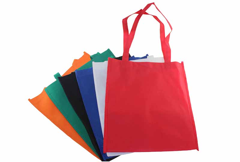 Red non woven on sale bag