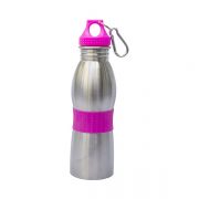 bottle hook, stainless steel bottle, magenta bottle