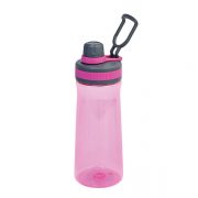 Tritan BPA-Free bottle, Pink Sports Bottle, Removable strainer, infuser