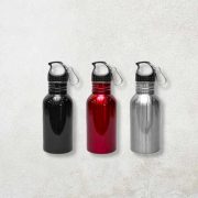 stainless steel bottle with hook, stainless steel bottle 450ml, customise small stainless steel bottle, easy to carry stainless steel bottle sg, stainless steel bottle small online sg customise, stainless steel bottle Valentino